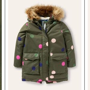 Boden Girls Puffer Coat Size 8/9